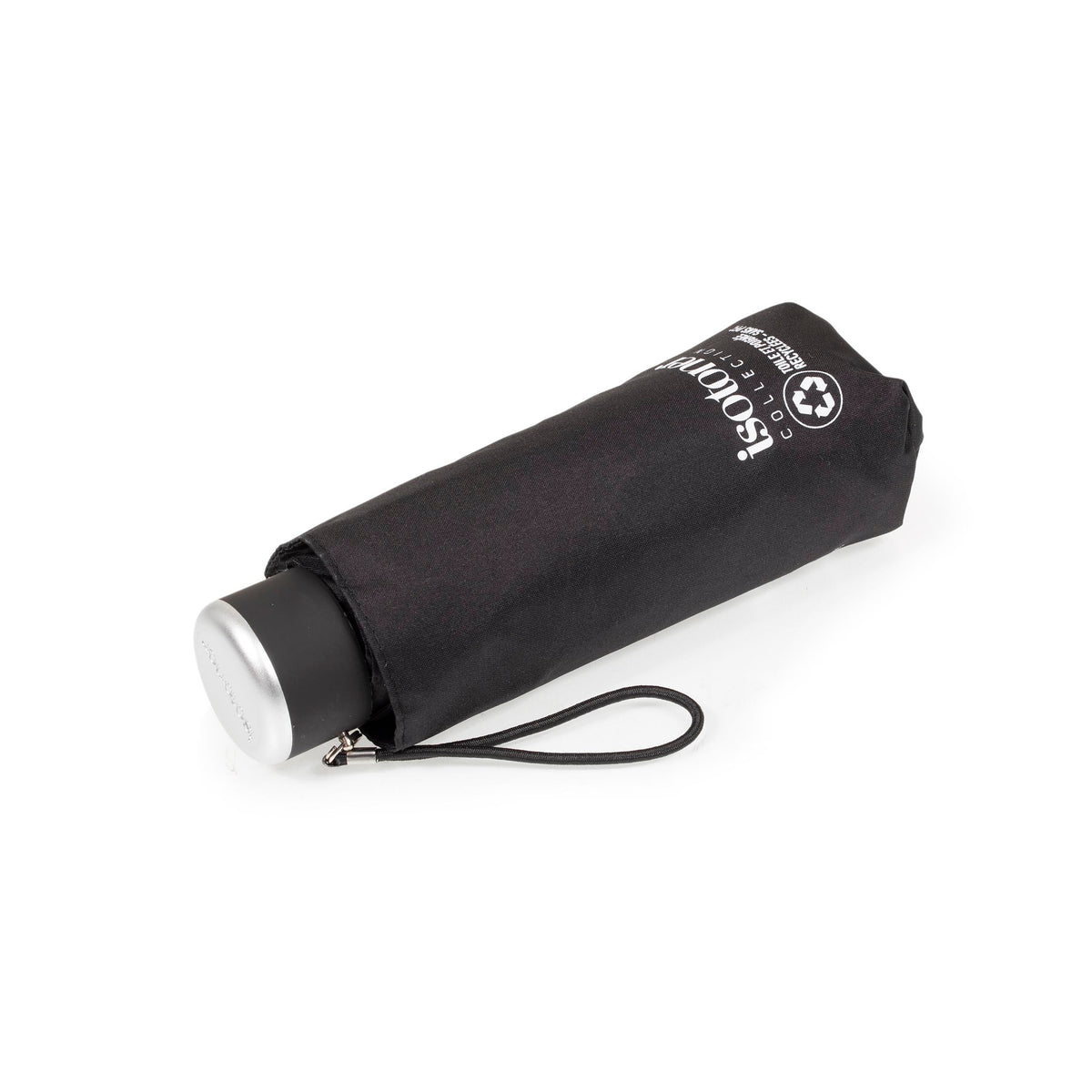 Isotoner Paraplu Mini Slim Zwart