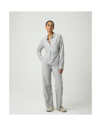 Pluto Pyjama Izzie Grey Chiné Stripe