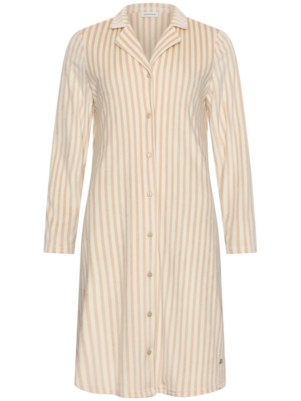 Dames Nachthemd Softness Beige Streep