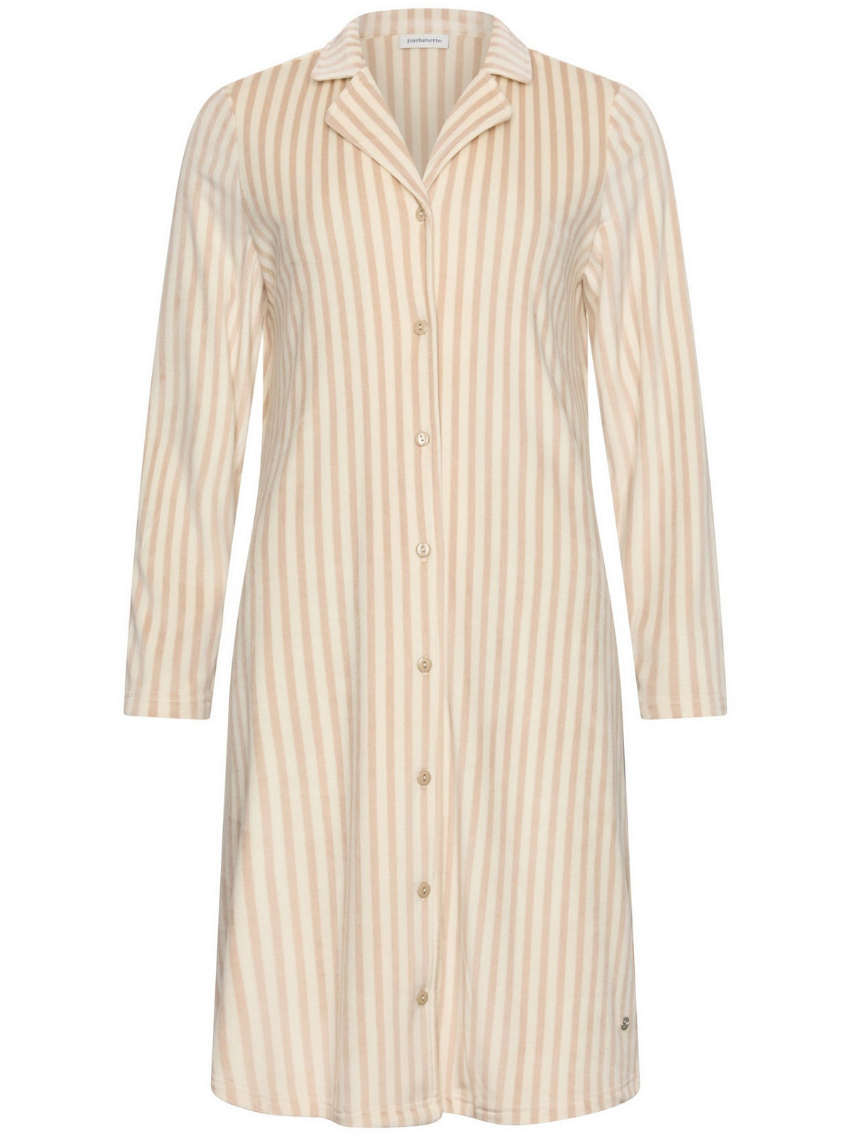 Dames Nachthemd Softness Beige Streep