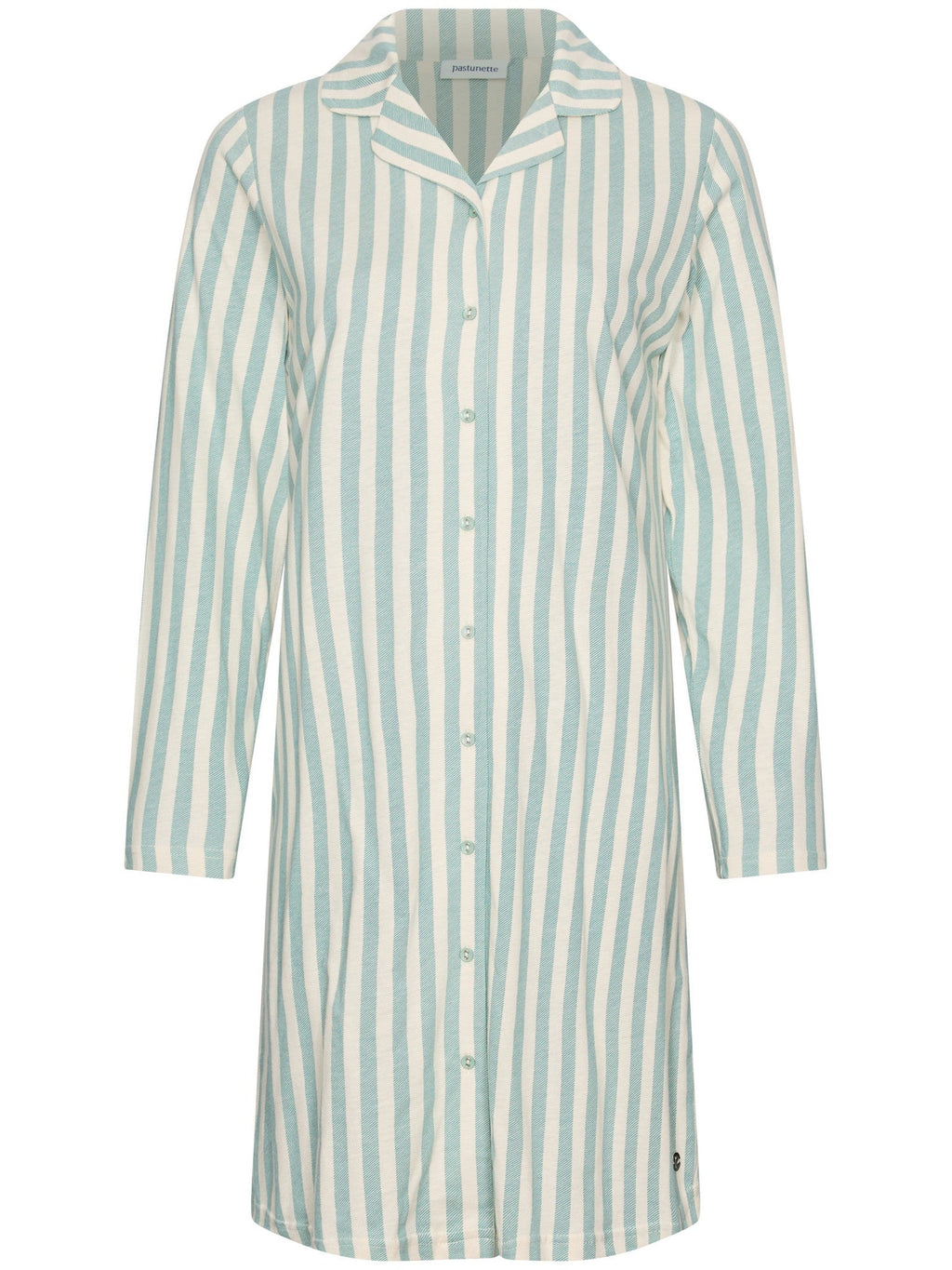 Dames Nachthemd Nordic Leaf Ecru/Groen