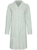 Dames Nachthemd Nordic Leaf Ecru/Groen