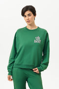 Mey Dames Homewear Set Cozy Nights Lucky Green