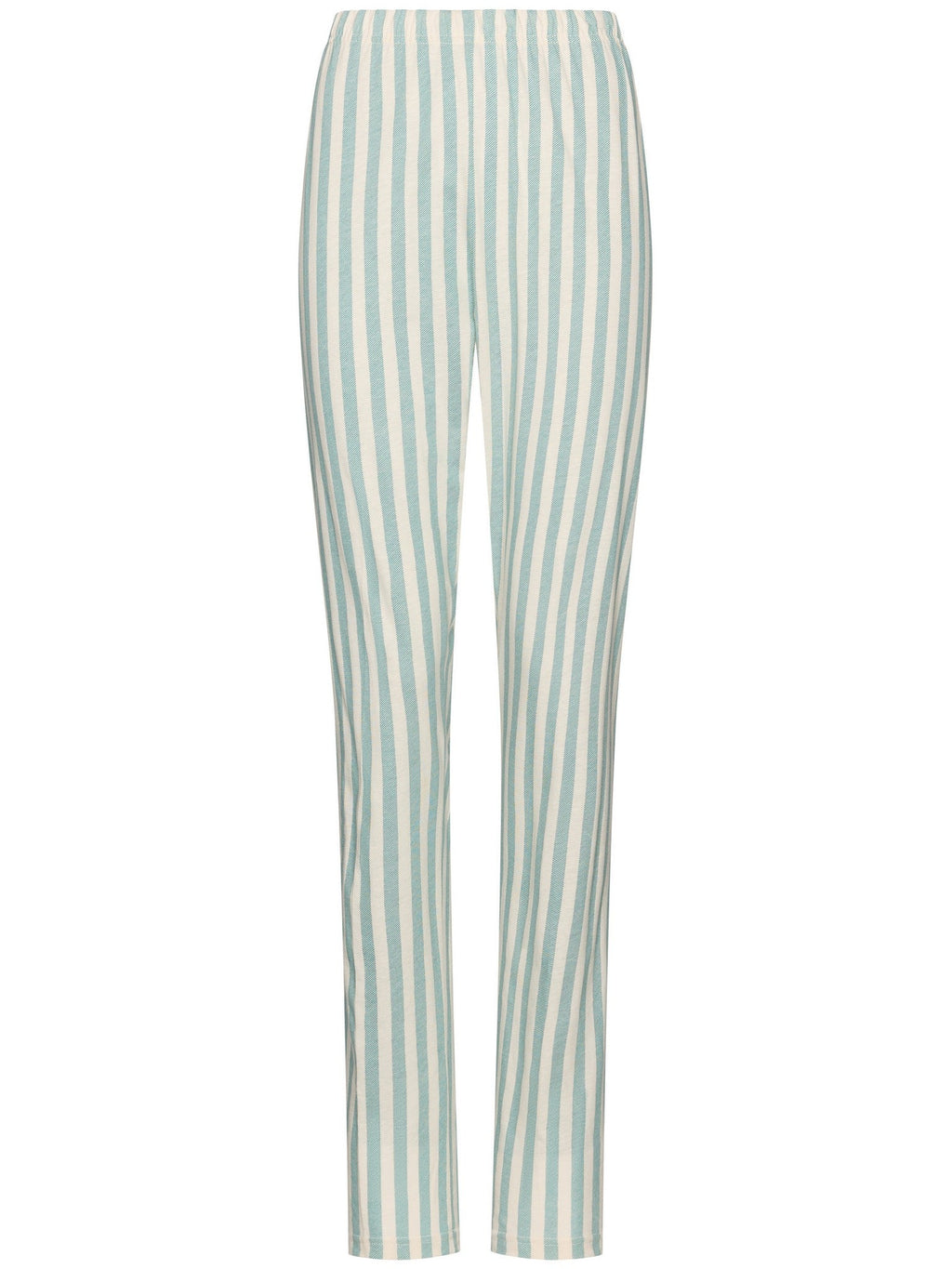 Dames Pyjama Nordic Leaf Ecru/Groen detail 2