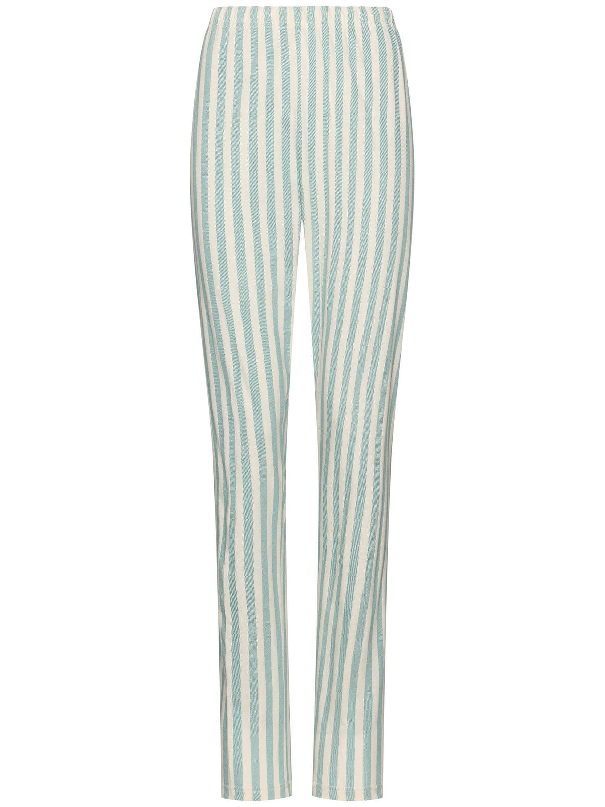 Dames Pyjama Nordic Leaf Ecru/Groen detail 2