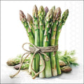 Servetten Asperges