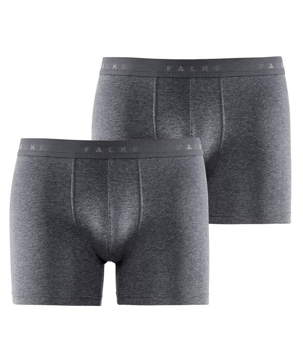 Falke Boxershort Daily Comfort Dark Grey Heather (2-pack)