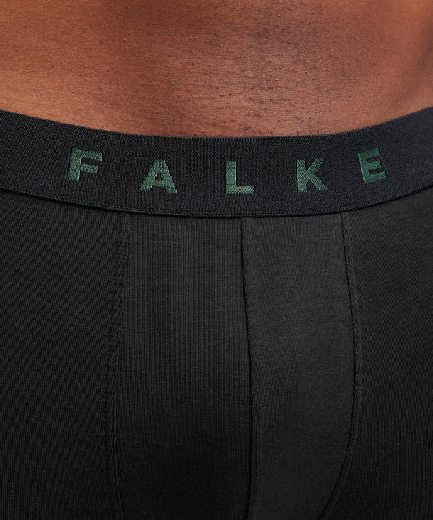 Falke Boxershort Daily Comfort Groen & Zwart (2-pack) detail 5