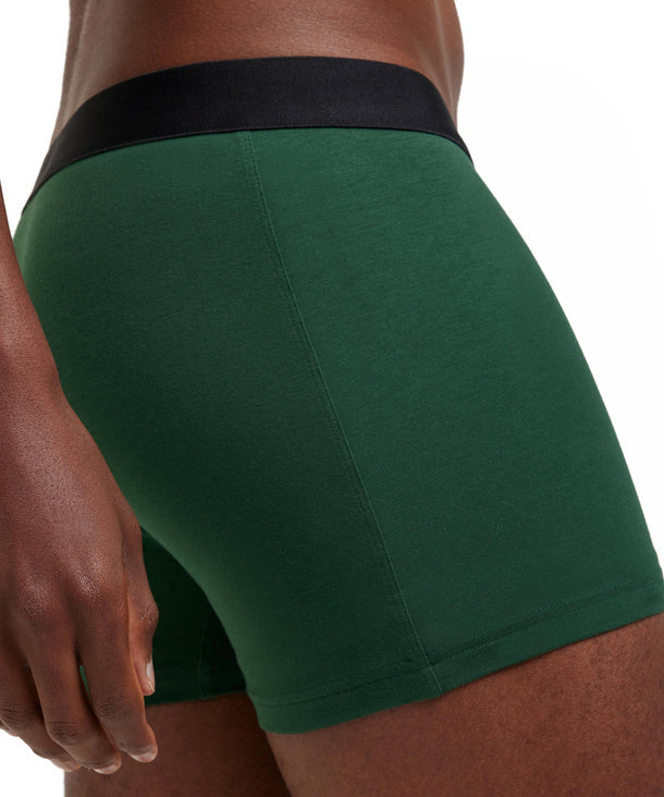 Falke Boxershort Daily Comfort Groen & Zwart (2-pack) detail 4