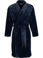 Heren Kamerjas Blue Draft Lang Donkerblauw