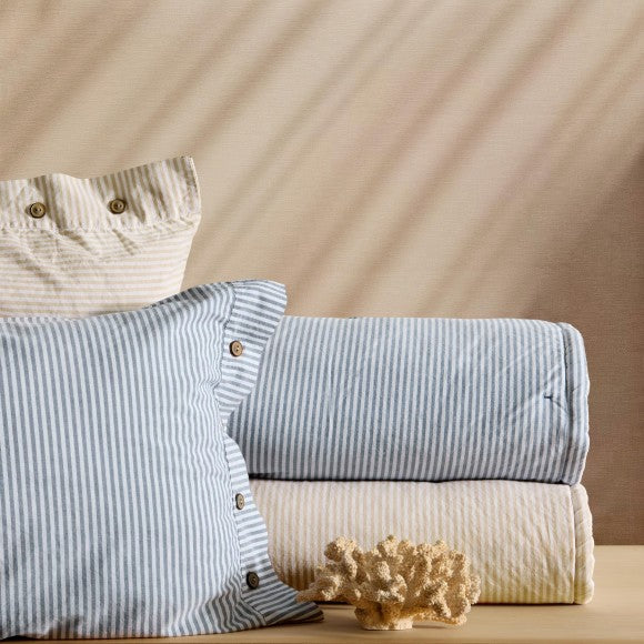 BOVI Bedsprei Maris Blauwe strepen