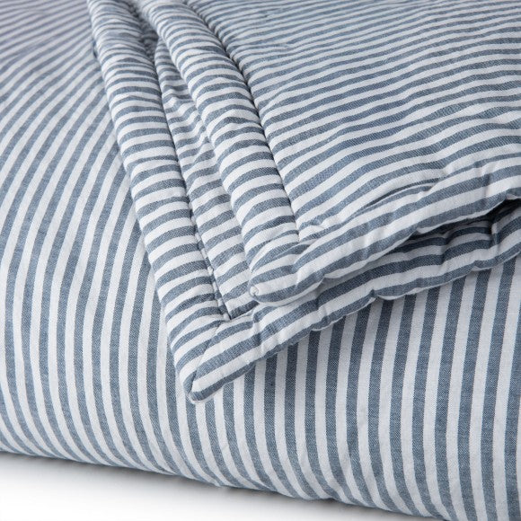 BOVI Bedsprei Maris Blauwe strepen