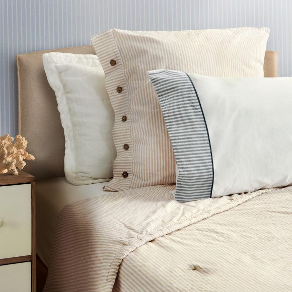 BOVI Bedsprei Maris Blauwe strepen