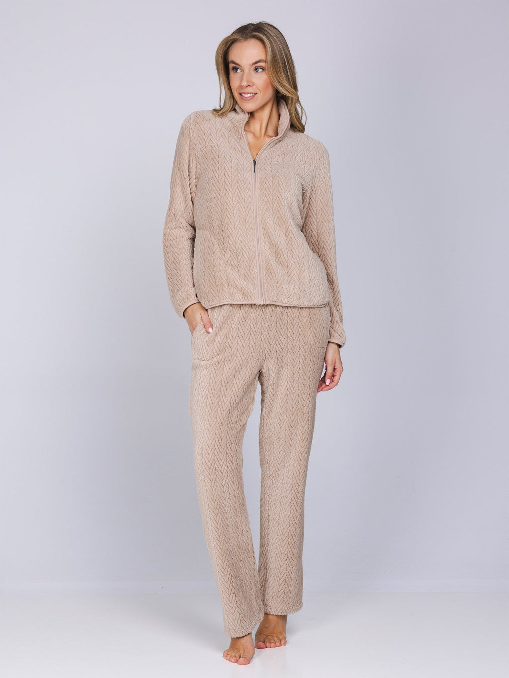 Dames Huispak Mirage Beige detail 3