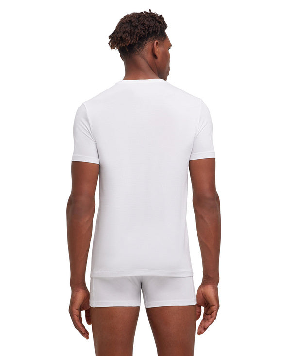 Falke T-shirt Daily Comfort V-hals White (2-pack) detail 1