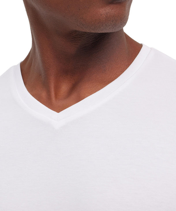 Falke T-shirt Daily Comfort V-hals White (2-pack) detail 4