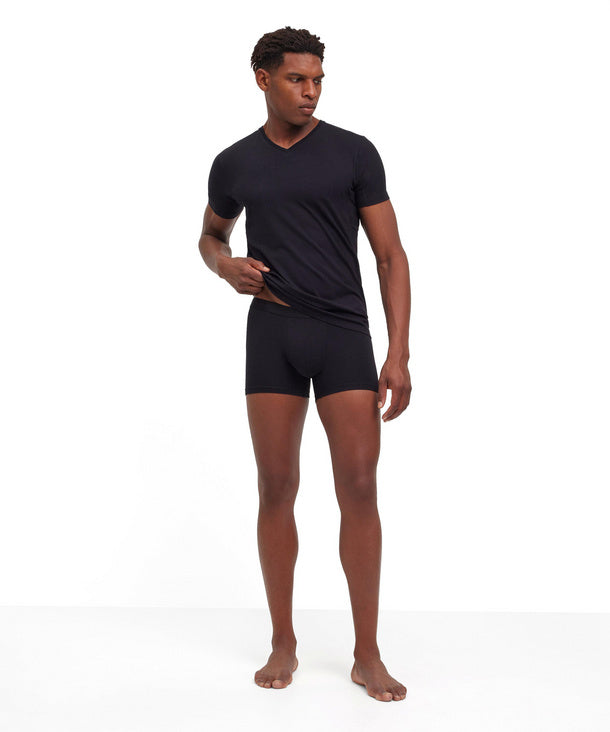 Falke Boxershort Daily Climate Control Black detail 2
