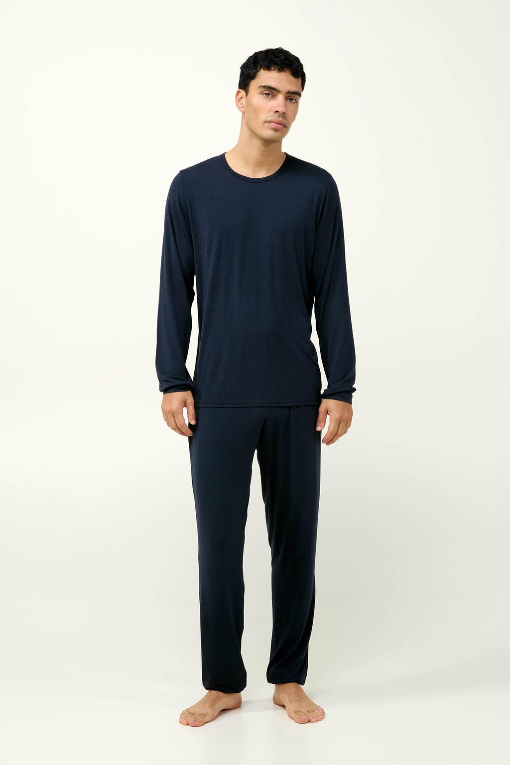 Vamp Herenpyjama Micromodal Donkerblauw