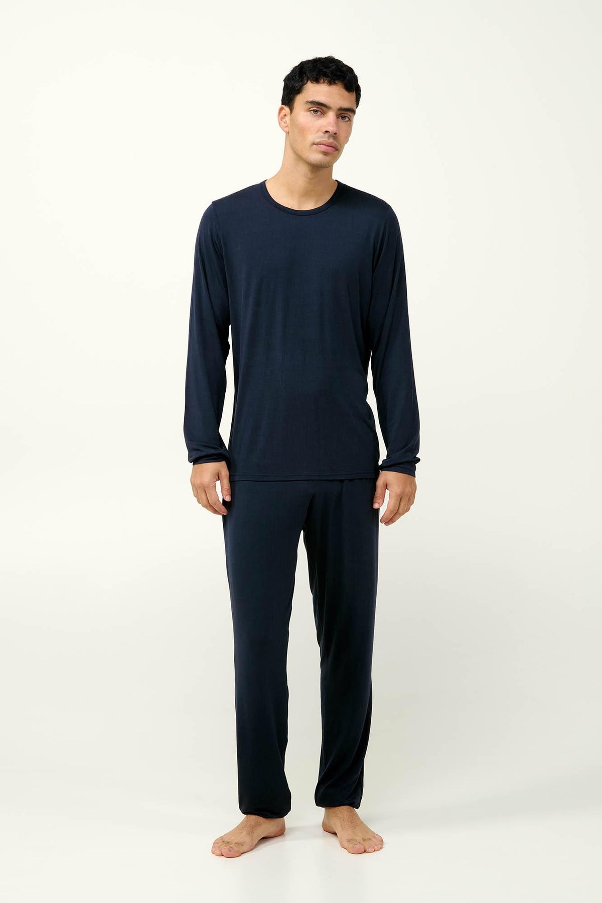 Vamp Herenpyjama Micromodal Donkerblauw