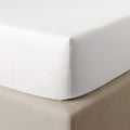 Passion Home Linen Hoeslaken Satijn Wit