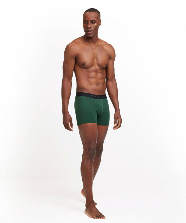 Falke Boxershort Daily Comfort Groen & Zwart (2-pack) detail 3
