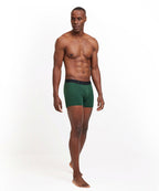 Falke Boxershort Daily Comfort Groen & Zwart (2-pack) detail 3