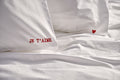 Passion Home Linen Dekbedovertrek Je t'aime Rood