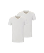 Falke T-shirt Daily Comfort Ronde Hals White (2-pack)