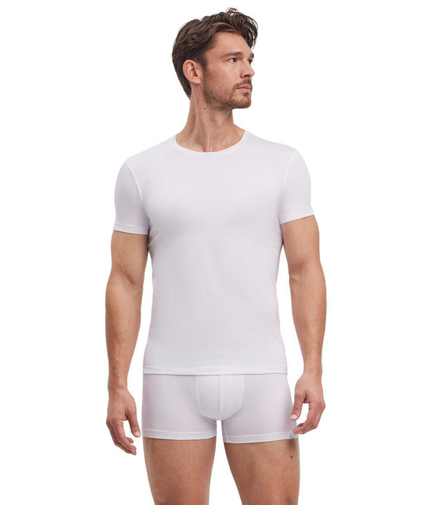 Falke T-shirt Daily Comfort Ronde Hals White (2-pack) detail 2