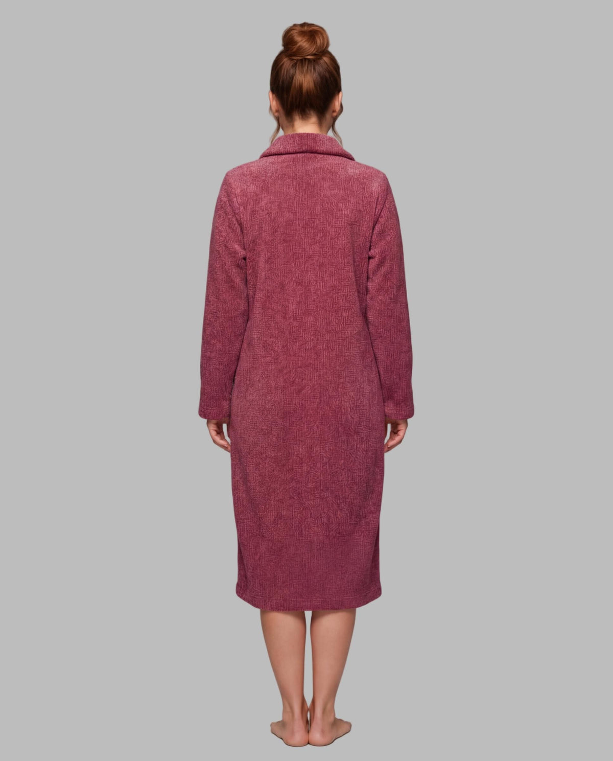 Señoretta Kamerjas met Knoopsluiting Fuchsia
