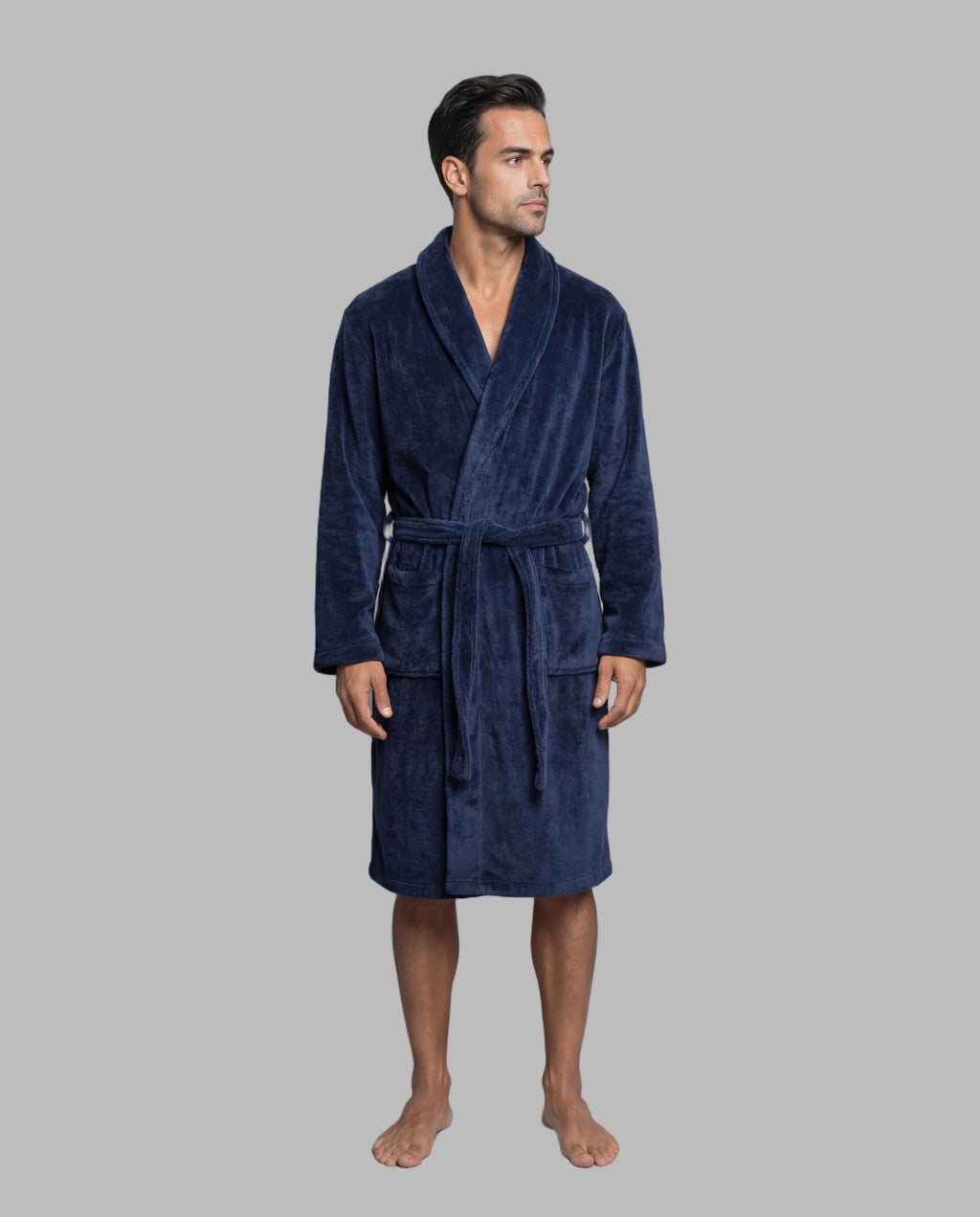 Señoretta Heren Kamerjas Fleece Donkerblauw