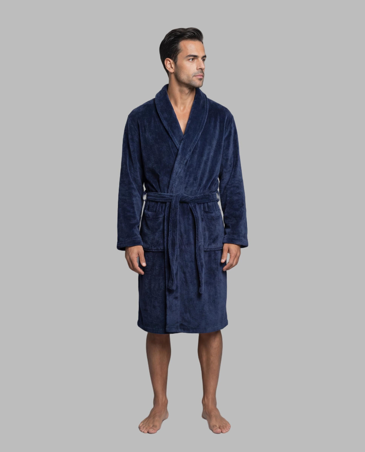 Señoretta Heren Kamerjas Fleece Donkerblauw