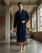 Señoretta Heren Kamerjas Fleece Donkerblauw