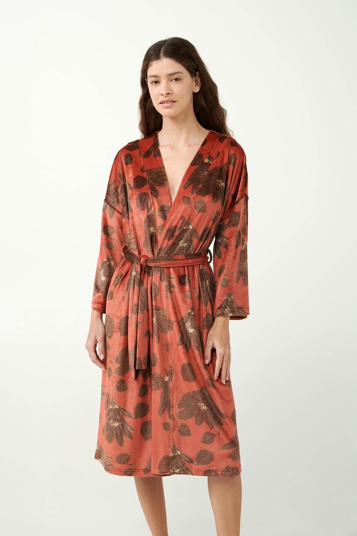 Vamp Velours Kamerjas Lelies Rood