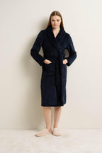 Vamp Kamerjas Fleece Lang Donkerblauw