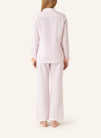 Yellamaris Pyjama Vichy Roze - achterkant