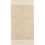Cawö handdoek Two-Tone Sand detail 1