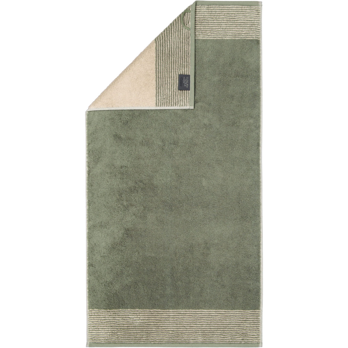 Cawö handdoek Two-Tone Field