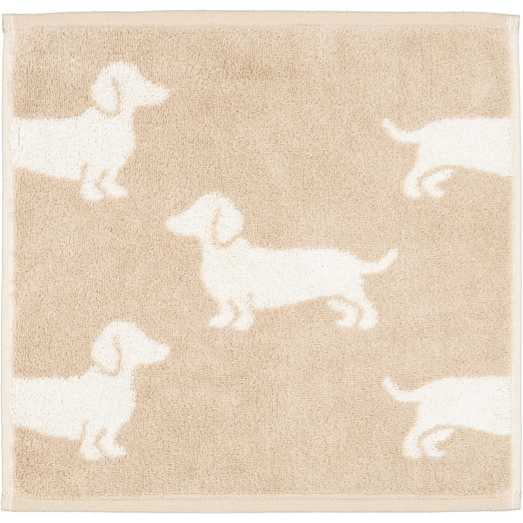 Cawö zeepdoekjes We Love Dogs Natur-Beige detail 2
