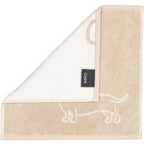 Cawö zeepdoekjes We Love Dogs Natur-Beige detail 4