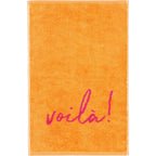 Cawö Postcard Towels gastendoekje bonjour weekend en voilà! detail 3