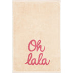 Cawö Postcard Towels gastendoekje Oh lala en très chic detail 2