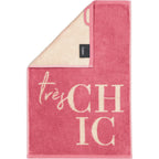 Cawö Postcard Towels gastendoekje Oh lala en très chic detail 1