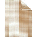 Cawö Linen Classics theedoek vichy Naturel