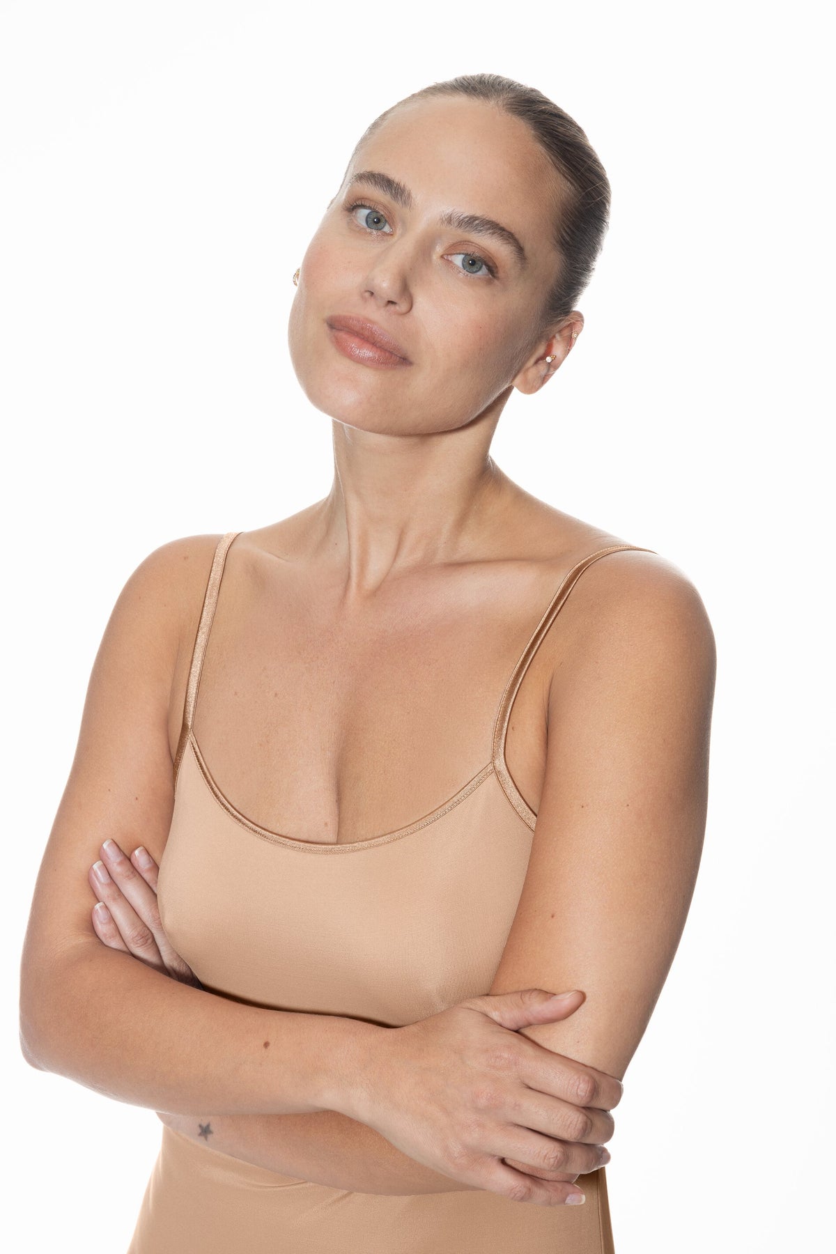 Mey Onderjurk Emotion Cream Tan - detail