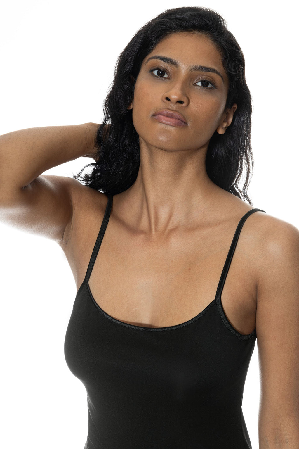 Mey Onderjurk Emotion Black - detail