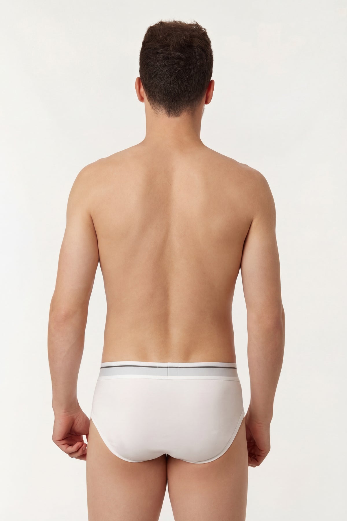 Woody Heren Slip Duopack Wit detail 1