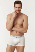 Woody Heren Korte Boxershort Duopack Wit