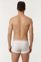Woody Heren Korte Boxershort Duopack Wit detail 1