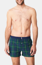Arthur boxershort Le Club n°1060 Ruit Groen detail 2